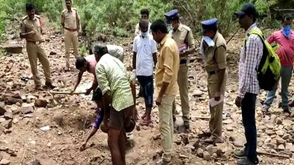 Parvathipuram Manyam Chintalabelagam Exhumed Body Reburied Jiyyammavalasa Chintalabelagam Incident