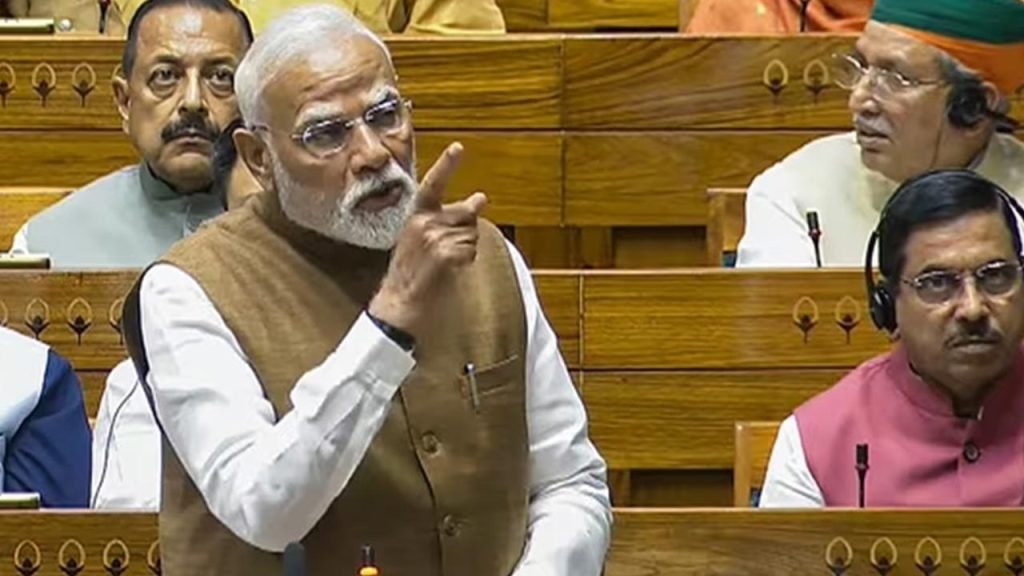 Congress Did Tukde Tukde Vande Mataram Pm Modi