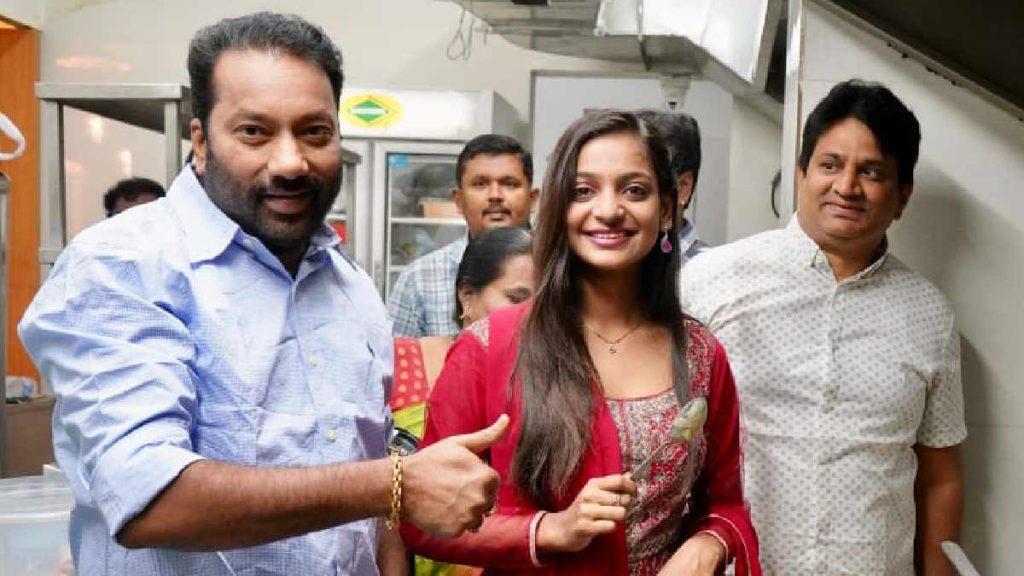 Kumbh Mela Sensation Monalisa Inaugurates Bale Tree Hotel Kitchen In Hyderabad