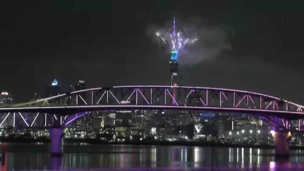 New Zealand Welcomes 2026 With Spectacular Fireworks In Auckland