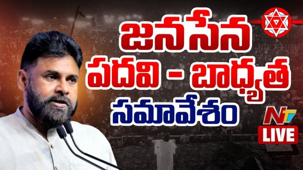 Pawan Kalyan Says Responsibility Matters More Than Position At Jana Sena Meeting