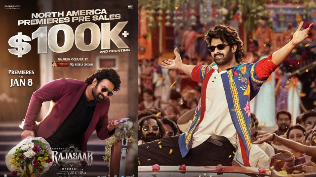 The Raja Saab Usa Advance Bookings Prabhas Movie Sensation