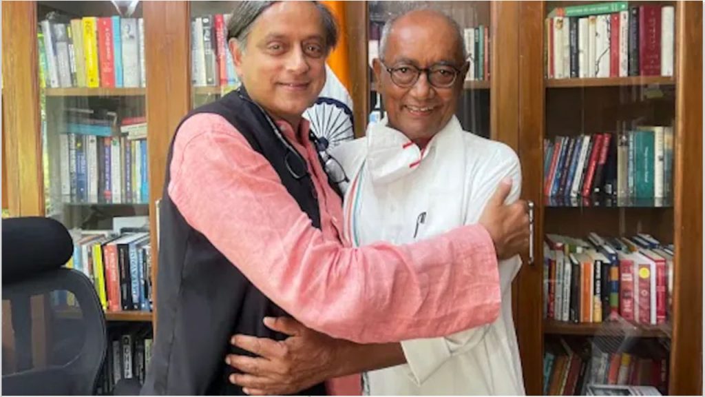 Congress Internal Reforms Digvijaya Singh Shashi Tharoor Support