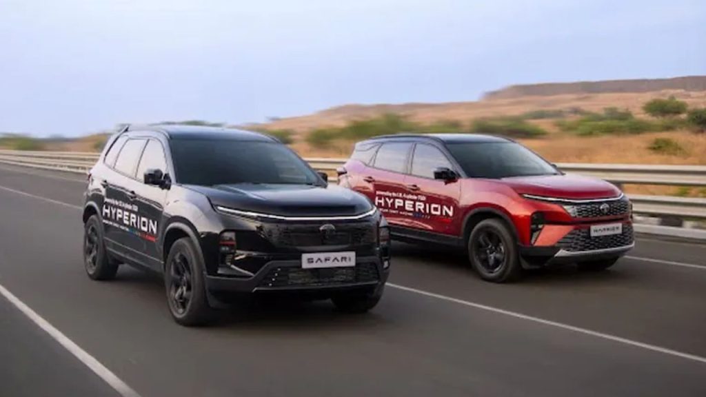 Tata Harrier Safari Petrol Hyperion Engine Test Records India