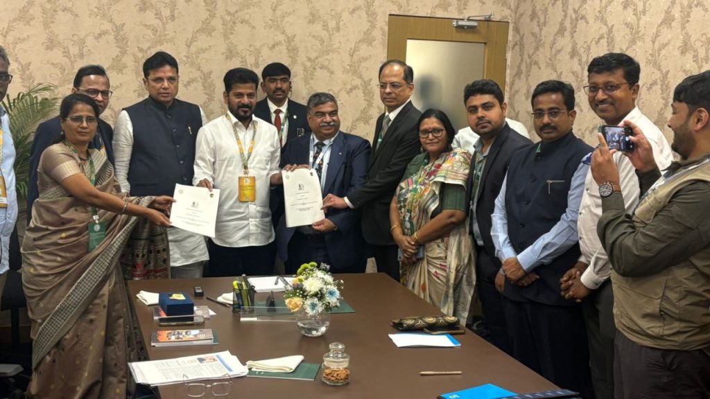 Telangana Signs Mou With Vantara For World Class International Zoo Park Development