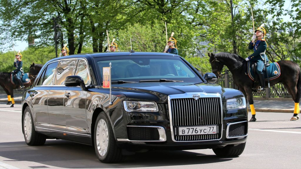 Putin Aurus Senat Limousine Security Features India Visit