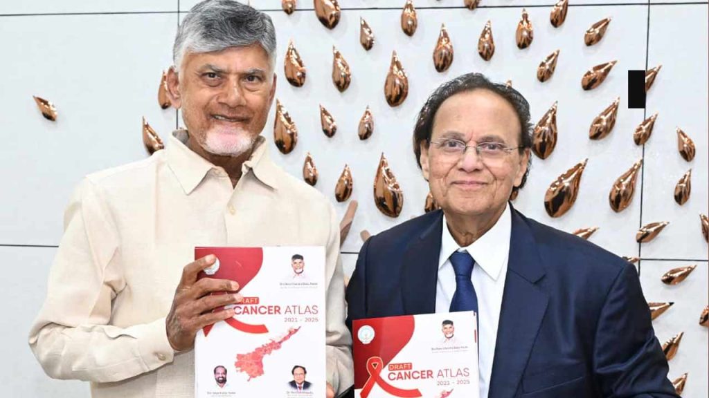 Cm Chandrababu Naidu Releases Andhra Pradesh Cancer Atlas