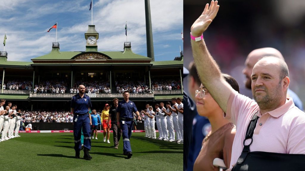 Bondi Beach Shooting Heroes Honoured During Fifth Ashes Test In Sydney