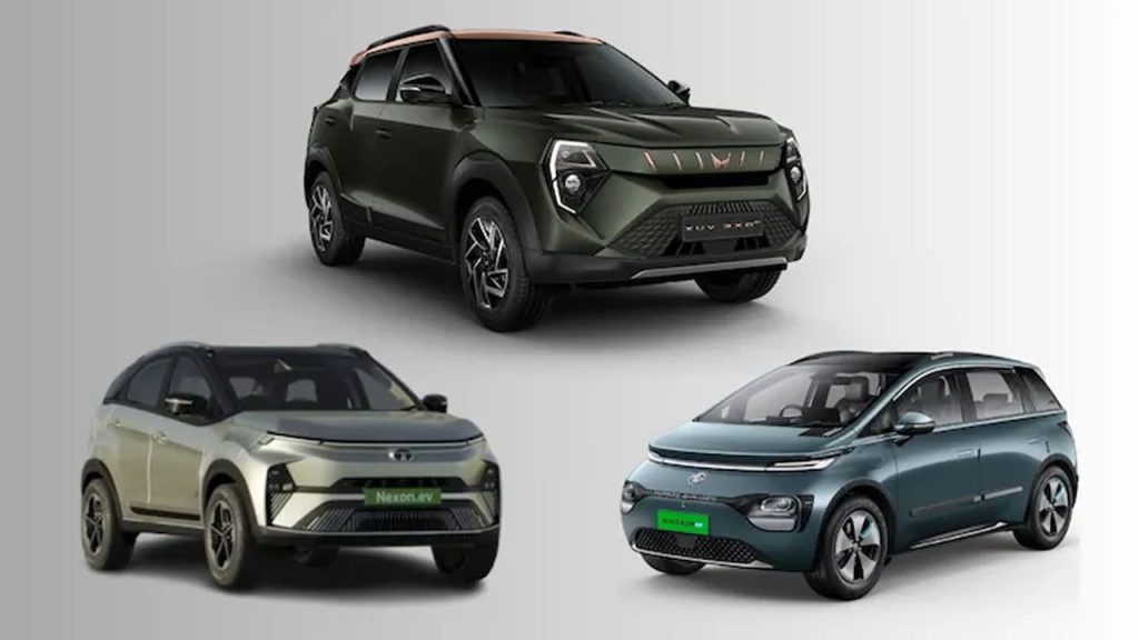 Mahindra Xuv 3xo Ev Vs Tata Nexon Ev Vs Mg Windsor Ev Comparison