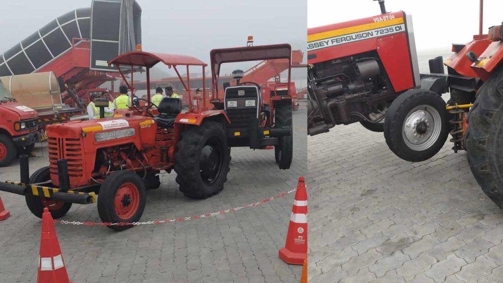 Tractor Accident At Gannavaram Airport 27 Year Old Driver Dies While Loading Flight Luggage