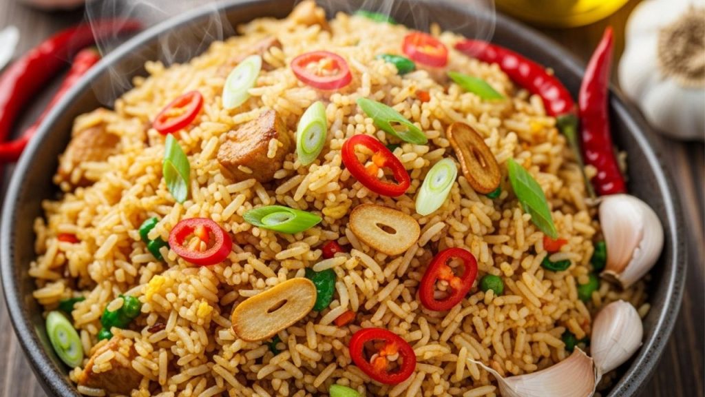 Simple Lunch Box Rice Easy Garlic Rice Recipe That Tastes Better Than Biryani