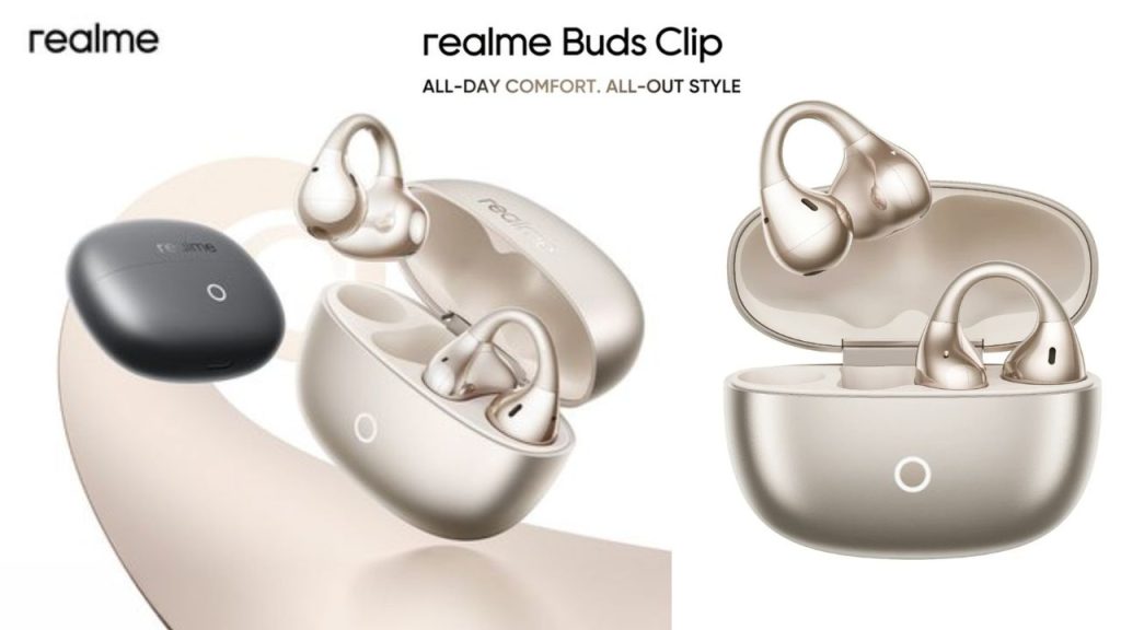 Realme Buds Clip Launched In India With The Features Of Open Ear Design Ip55 Rating 36h Battery And More