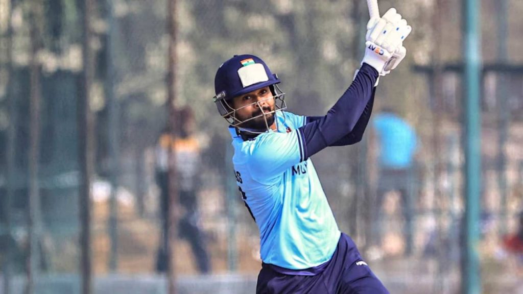 Shreyas Iyer Comeback Vijay Hazare Trophy 82 Runs