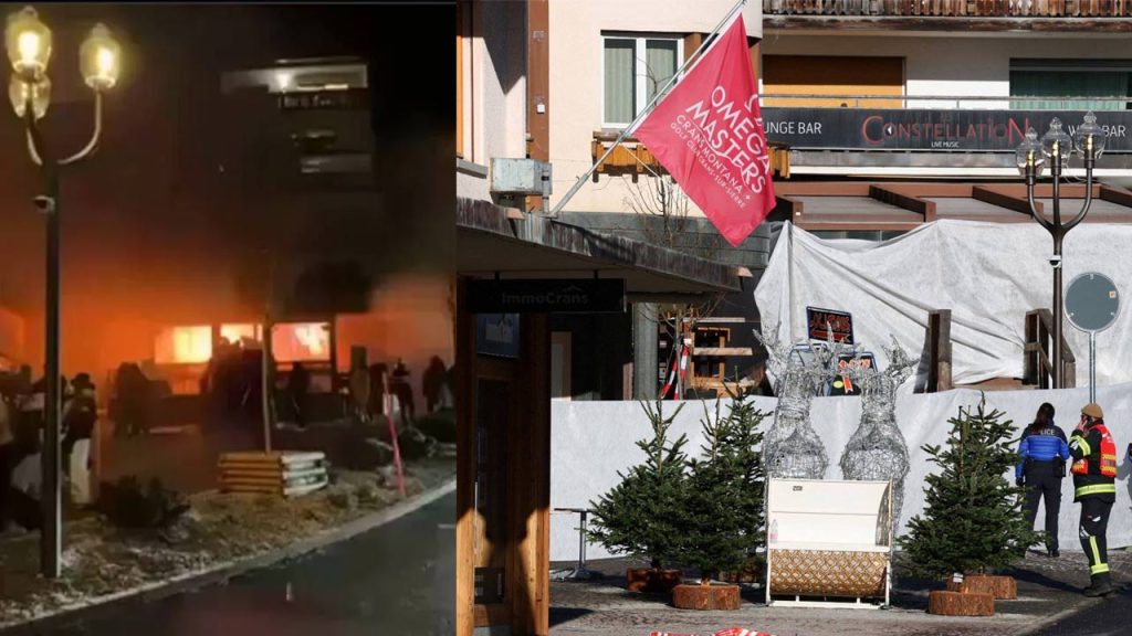 Police Says Swiss Bar Fire In Crans Montana Claims 47 Lives 115 Injured
