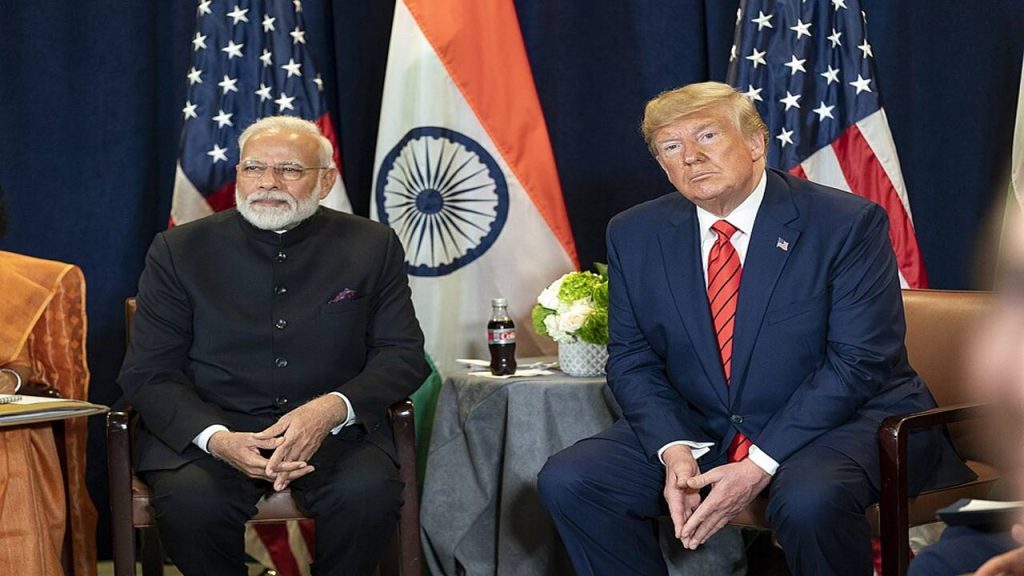 Trump Says Pm Modi Knew I Wasnt Happy Trump