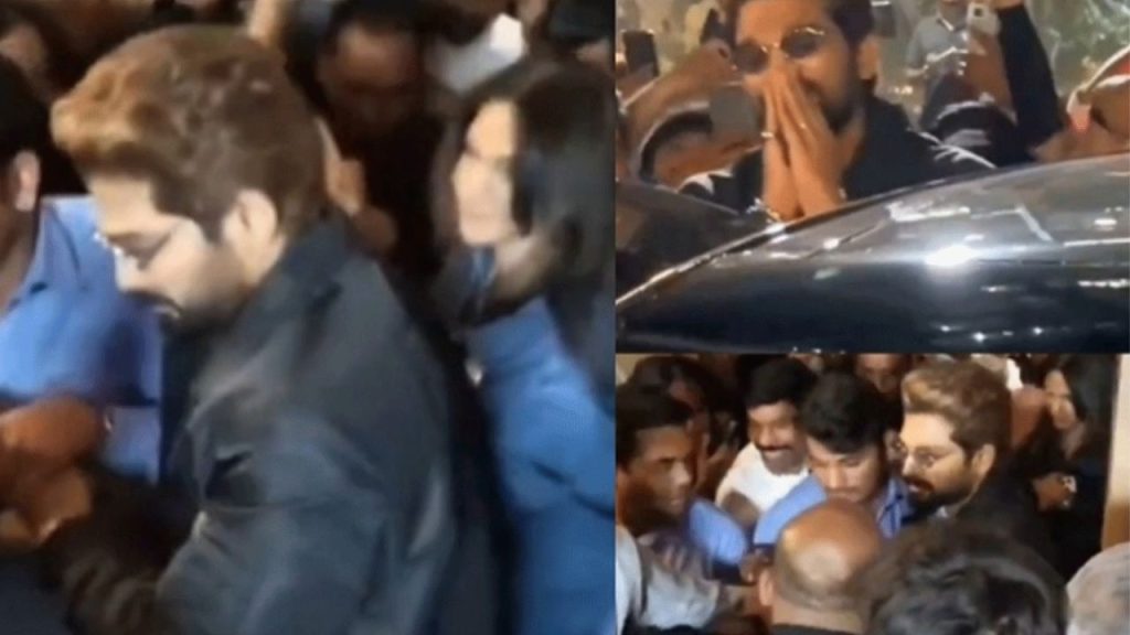 Allu Arjun Sneha Reddy Niloufer Cafe Video Viral