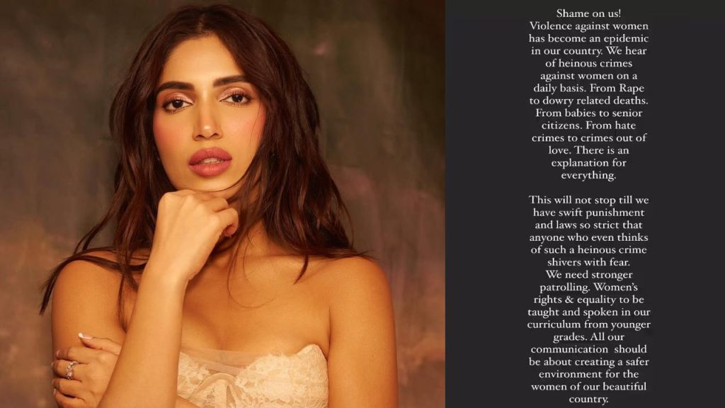 Bhumi Pednekar Reaction On Delhi Minor Girl Gang Rape Case