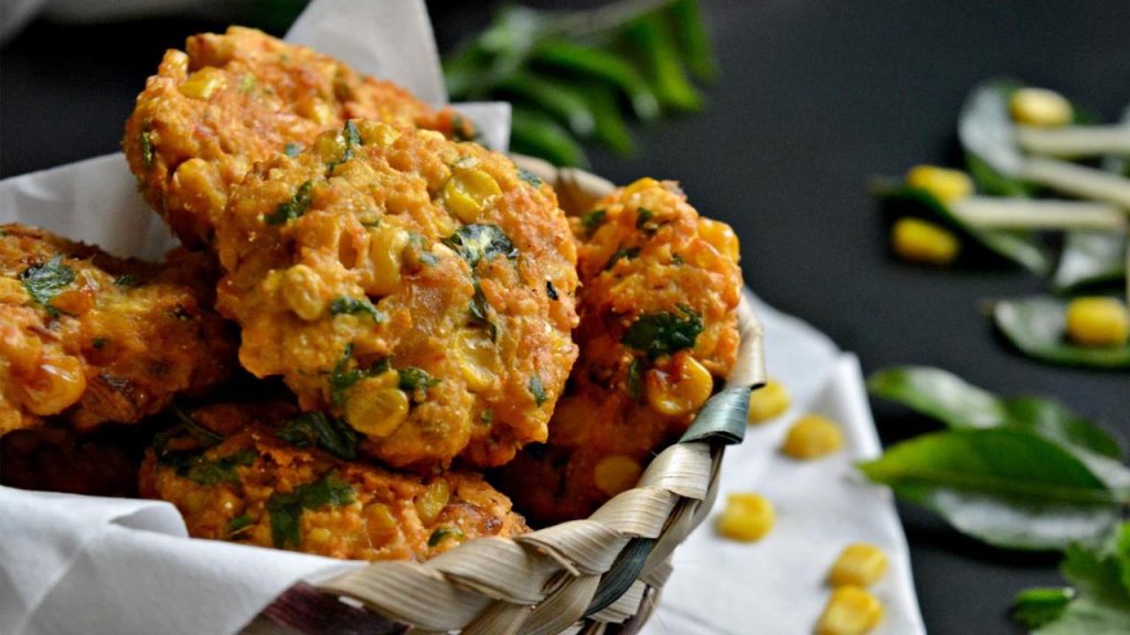 Andhra Style Sweet Corn Vada Recipe