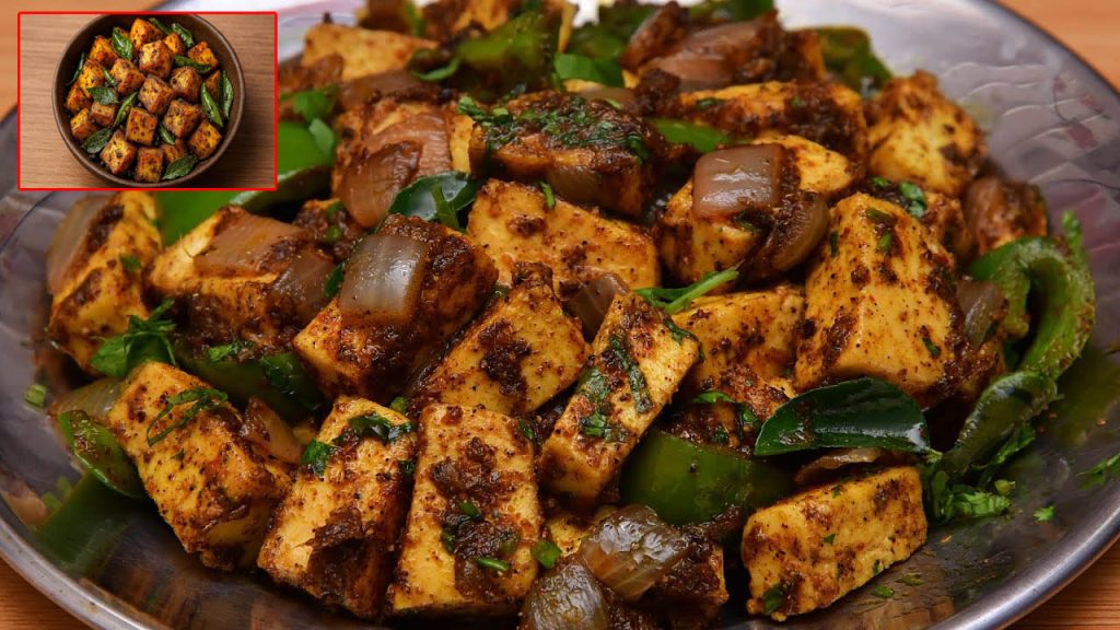 Kerala Pepper Paneer Fry Restaurant Style