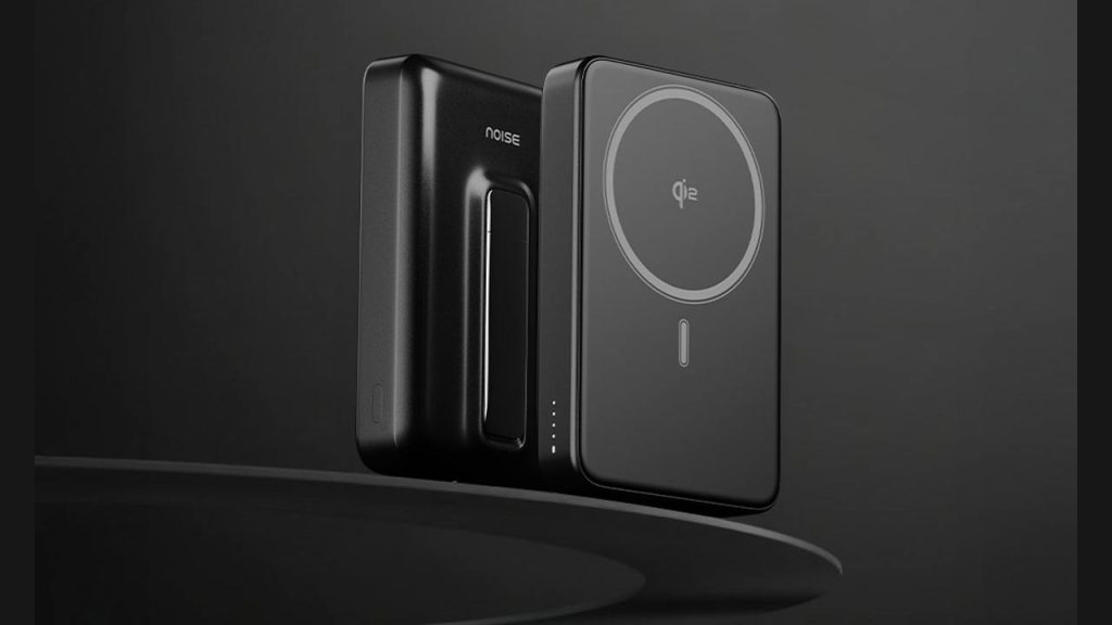 Noise Qi2 15w 10000mah Magsafe Powerbank With Built In Stand Launched