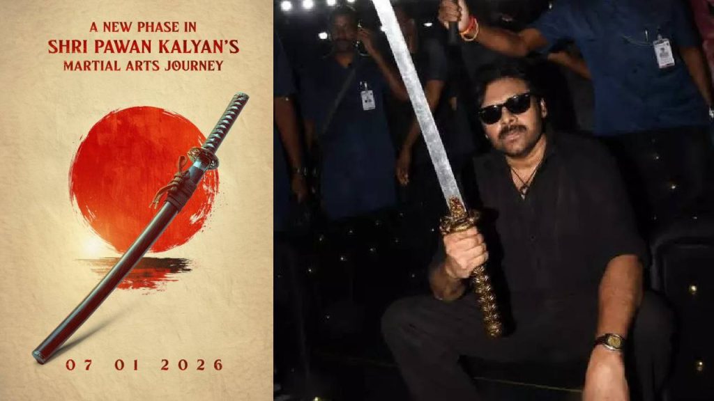 Pawan Kalyan Martial Arts New Phase January 7 2026 Poster