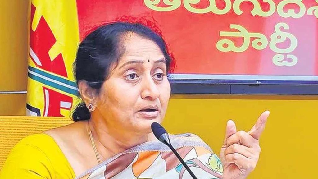 Ap Minister Savitha Slams Telangana Cm Over Royalaseema Lift Works