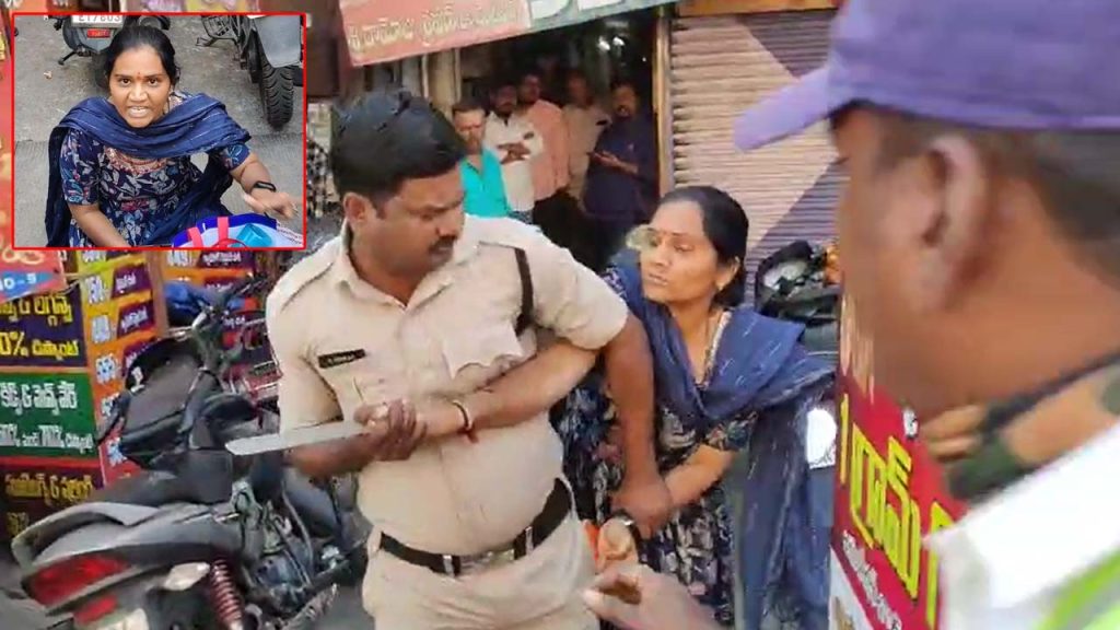 Wife Attempted To Attack Her Husband With Knife In Warangal