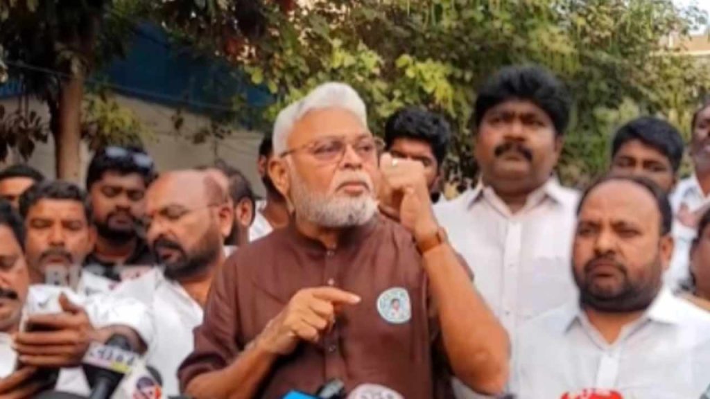 Ambati Rambabu Booked Over Saap Dsc Protest In Vijayawada