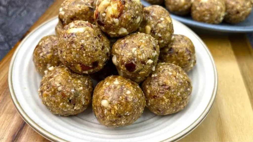 Healthy Laddu Recipe For Calcium Protein And Iron Easy Homemade Nutritious Energy Laddu