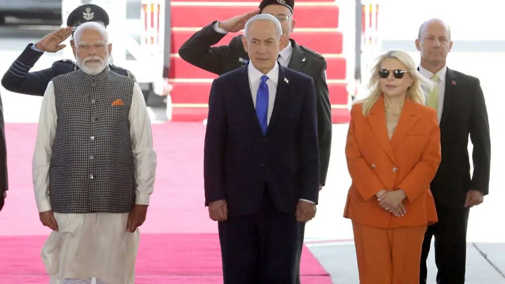 Netanyahu First Date Indian Restaurant Modi Israel Visit 16 Mous