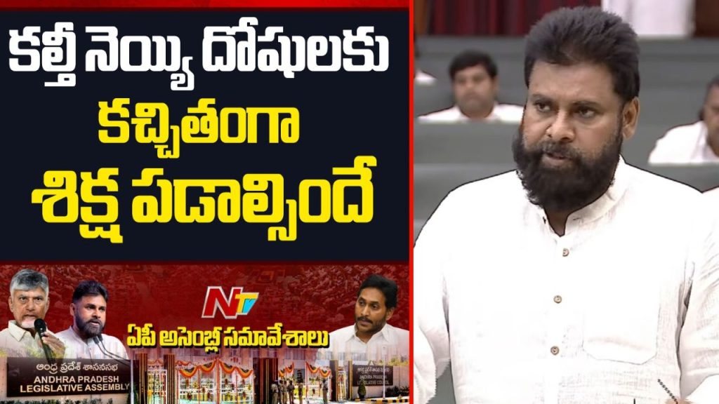 Pawan Kalyan Clarifies Remarks On Ys Jagan Over Tirumala Laddu Ghee Controversy