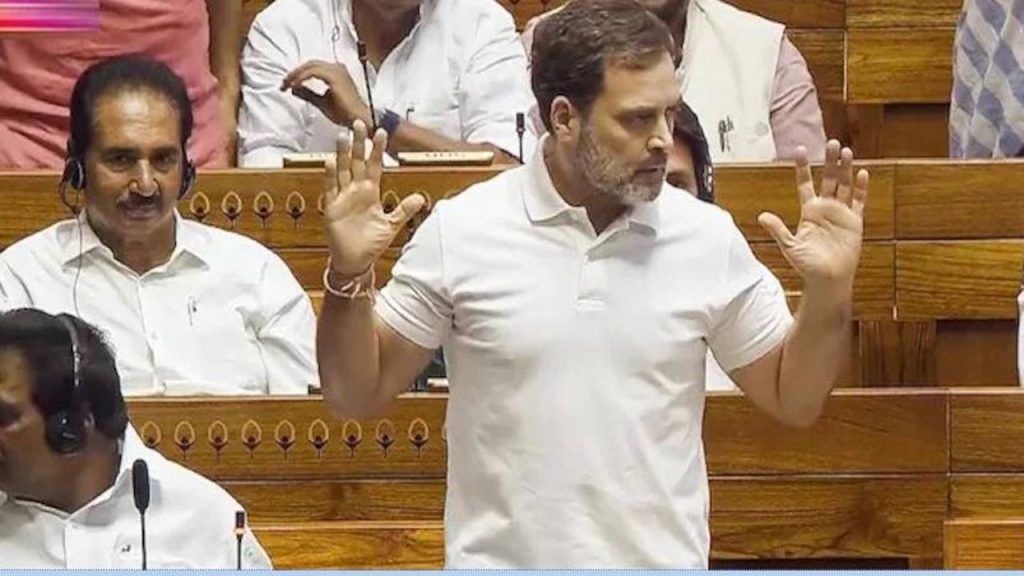 Rahul Gandhi Attacks Pm Modi After Womens Reservation Bill Fails In Lok Sabha