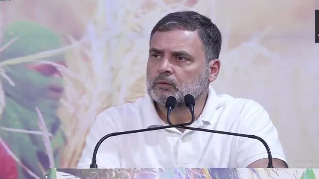 Rahul Gandhi Alleges Vote Theft Targets Bjp Mps In Fresh Attack