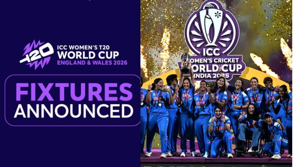 Icc Womens T20 World Cup 2026 Schedule Announced India Vs Pakistan India Vs Bangladesh Match Dates Full Fixtures