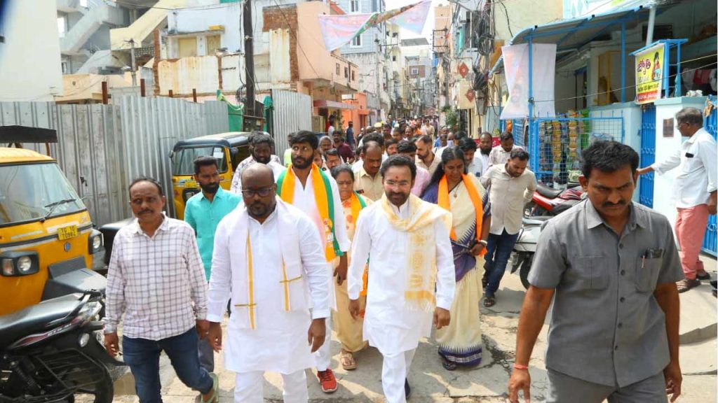Kishan Reddy Basti Tour Secunderabad Ghmc Issues
