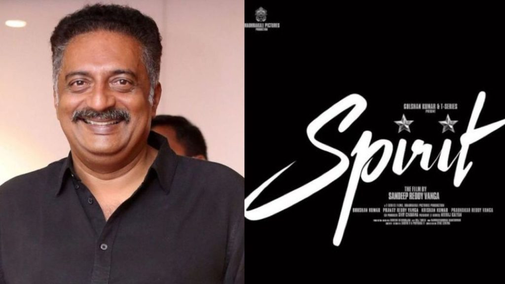 Spirit Prabhas Prakash Raj Exit Sandeep Vanga Creative Differences