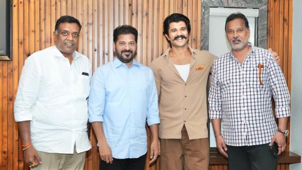 Vijay Deverakonda Invites Tg Cm Revanth Reddy To Wedding With Rashmika