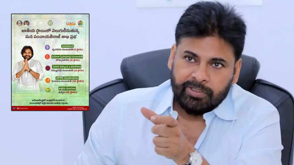 Ap Panchayat Raj Wins National Awards 2026 Pawan Kalyan
