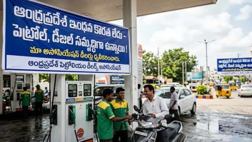 Ap Petrol Shortage Video Conference Today To Resolve Supply Issues