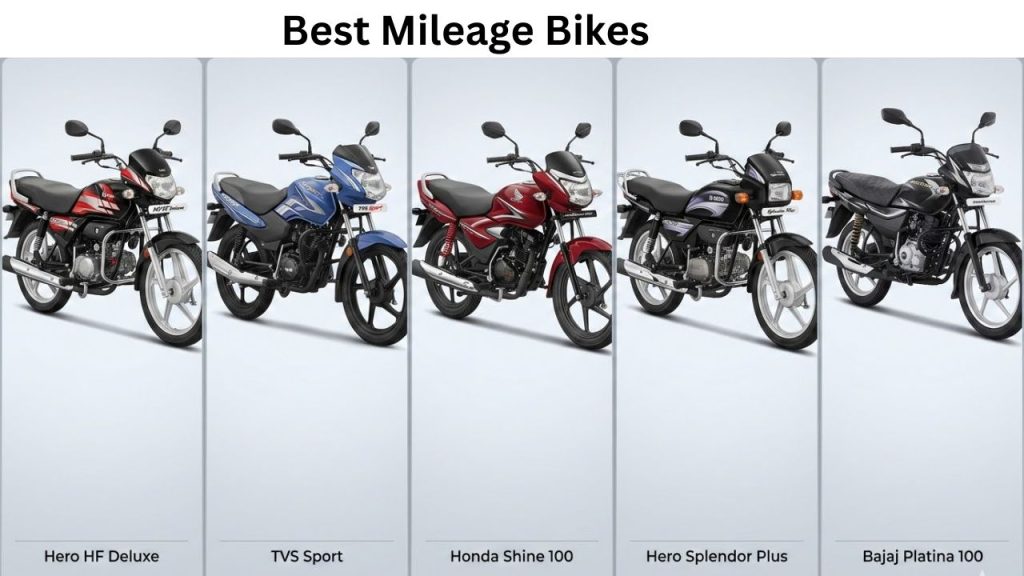 Top 5 Best Mileage Bikes In India 2026 Under Budget Hf Deluxe Splendor Plus Platina 100 And More