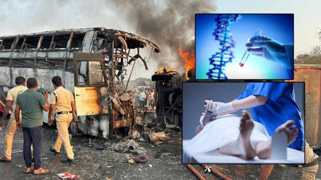 Markapuram Accident Dna Tests For 14 Deceased After Post Mortem