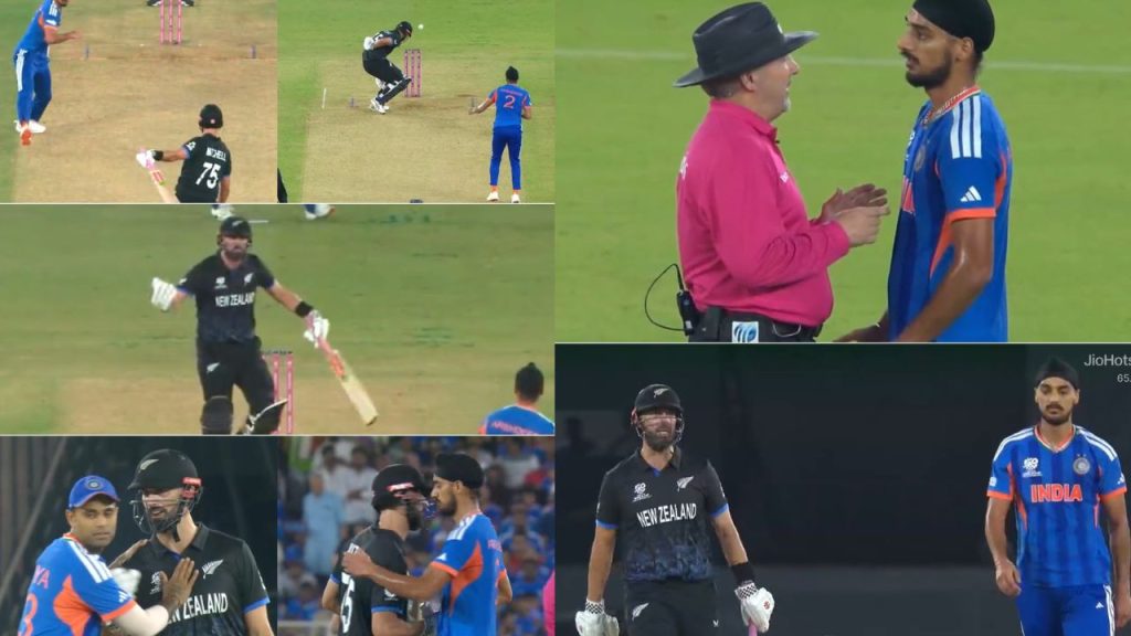 T20 Wc 2026 Arshdeep Singh Said I Didnt Hit Daryl Mitchell On Purpose