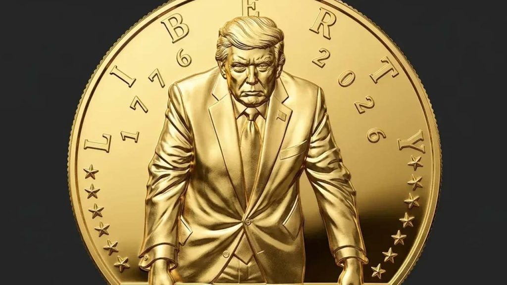 Donald Trump To Appear On 24 Karat Gold Coin Us Treasurys Bold Move For 250th Anniversary