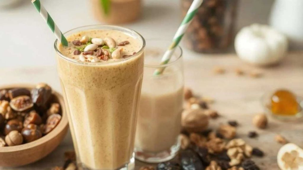 Dry Fruit Milk Recipe Summer Energy Drink