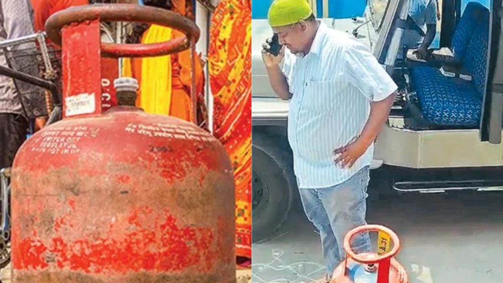 Warangal Municipal Staff Seize Gas Cylinder House Tax Unrest Reports