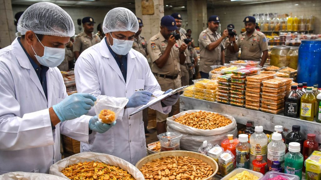 Hyderabad Food Adulteration Racket Busted Fake Snacks Raid Mylardevpally