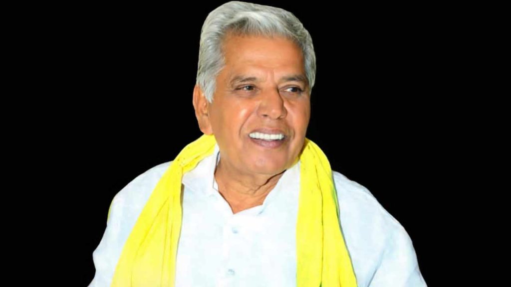 Ex Tdp Mla Hanumantha Rao Chowdary Death Anantapur Leader Dies At 81 Funeral Tomorrow