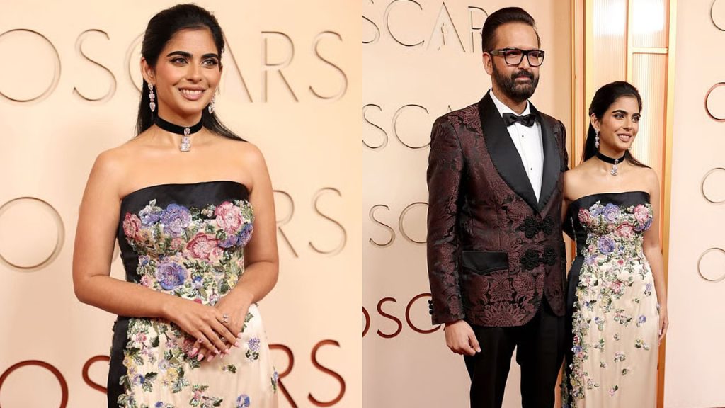 Isha Ambani Oscars 2026 Red Carpet Vintage Valentino Look