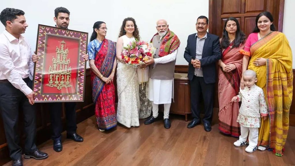 Kangana Ranaut 40th Birthday Celebration Pm Modi Meeting Updates