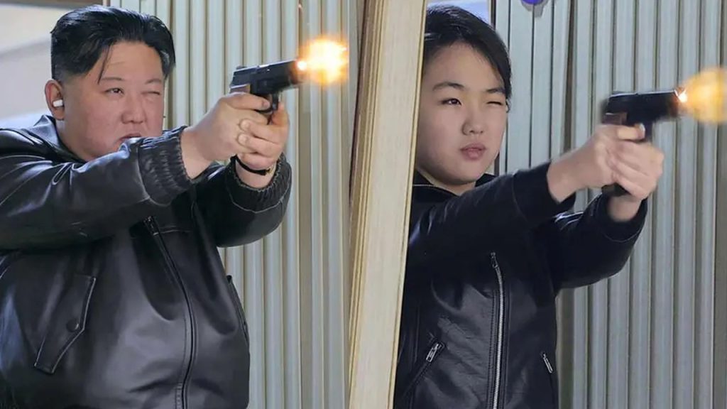 Kim Jong Un Daughter Arms Factory Visit In North Korea